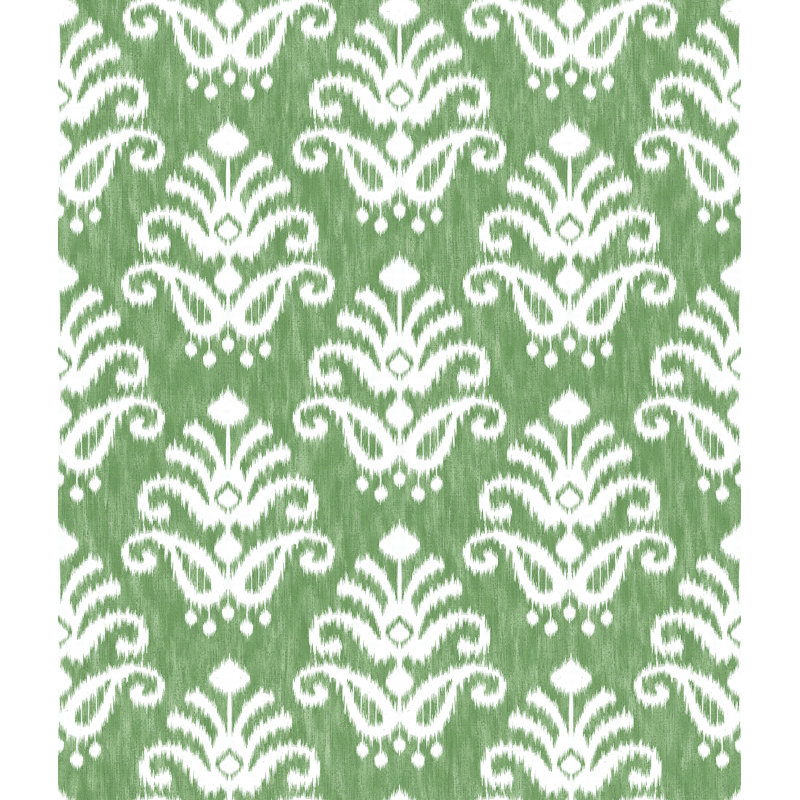 Rouleau de papier peint L 33 pi x l 20,5 po Hymes, Vert