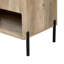 30" Modern Bathroom Vanity With Ceramic Sink Bathroom Cabinet With Doors And Open Shelf