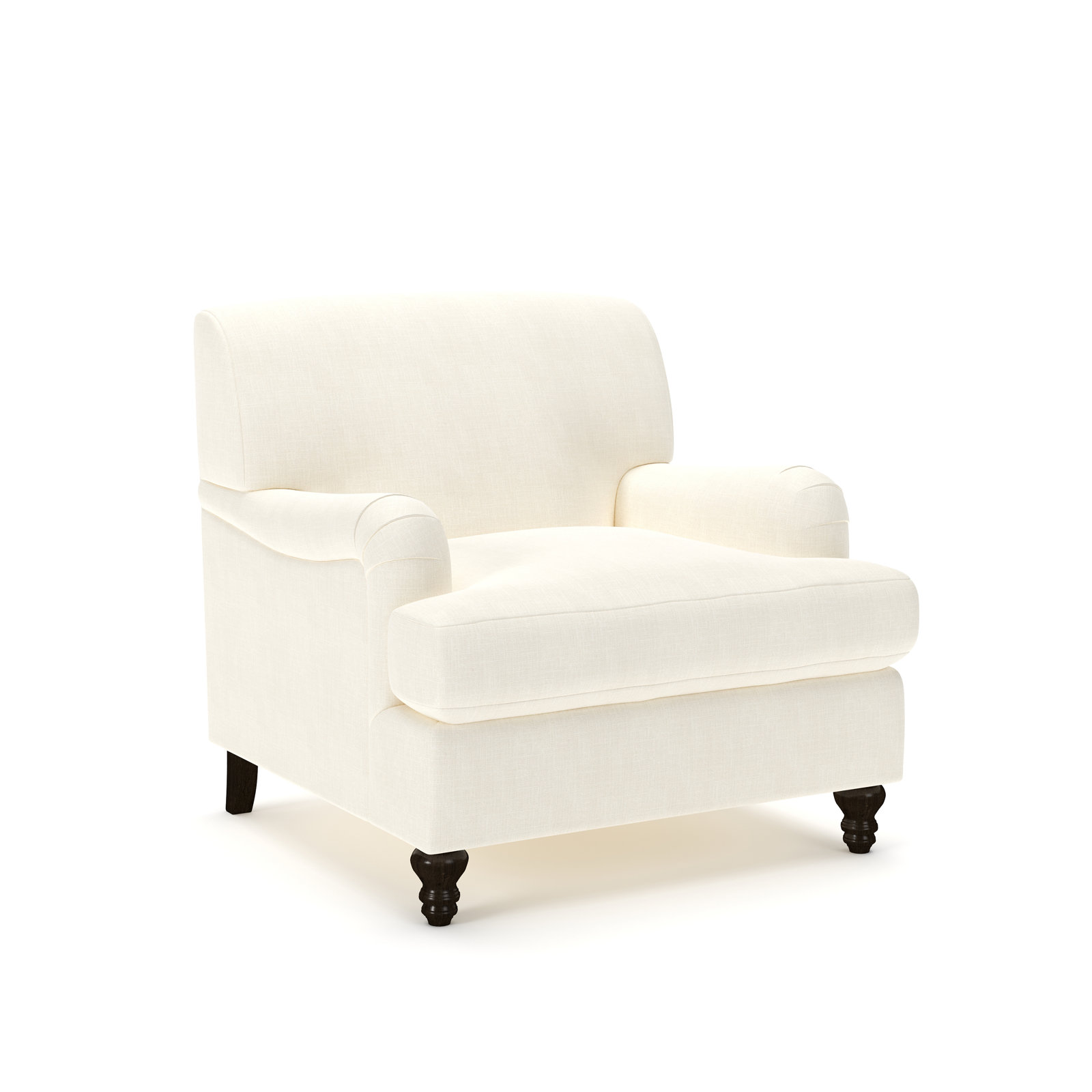 Walters Tight Back Chair, Conversation Pearl Basketweave