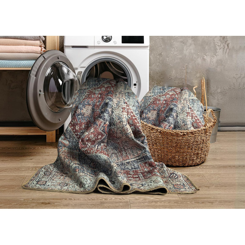 Abstract Area Rug, Rectangle 200 x 290 cm