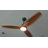 Modern 52" Matte Black Ceiling Fan -1611963145-1611963147