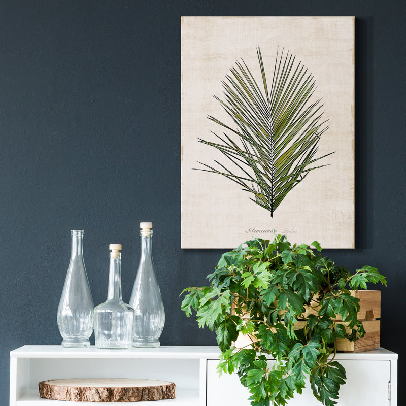 " Palm Botanical I ", 20" H x 16" W x 1" D