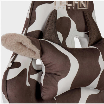 Sport 85 Brown COW Series Gaming Chair