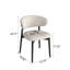 Ensemble de 2 chaises d'appoint en bois massif Midland revêtues de cuir noir-2040723081-2044185090