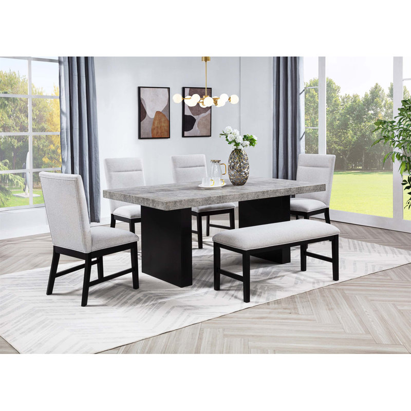 Banc rembourré 1pc