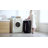 2-pack Large Laundry Basket, Collapsible Laundry Hamper With Aluminum Handles, Waterproof Freestanding Dirty Clothes Hampers For Laundry Room Bedroom Dorm Bathroom, Black-154730779