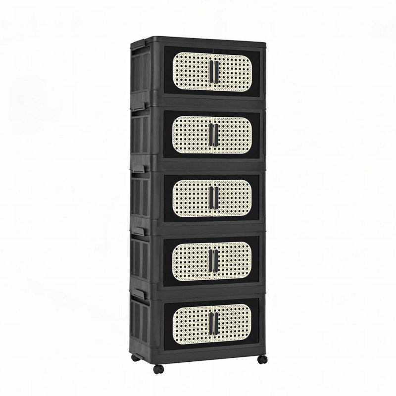 Armoire de rangement 20 po à 5 niveaux, H 50 po x l 19,69 po x P 11,81 po