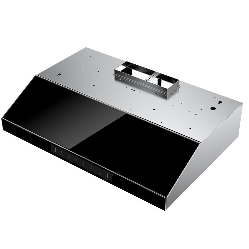 Contrôle de mouvement silencieux à 3 vitesses de la hotte de cuisine en acier inoxydable 36 po 600 CFM VIKIO, répertorié ETL