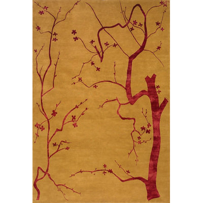 Cherry Blossom Floral Area Rug