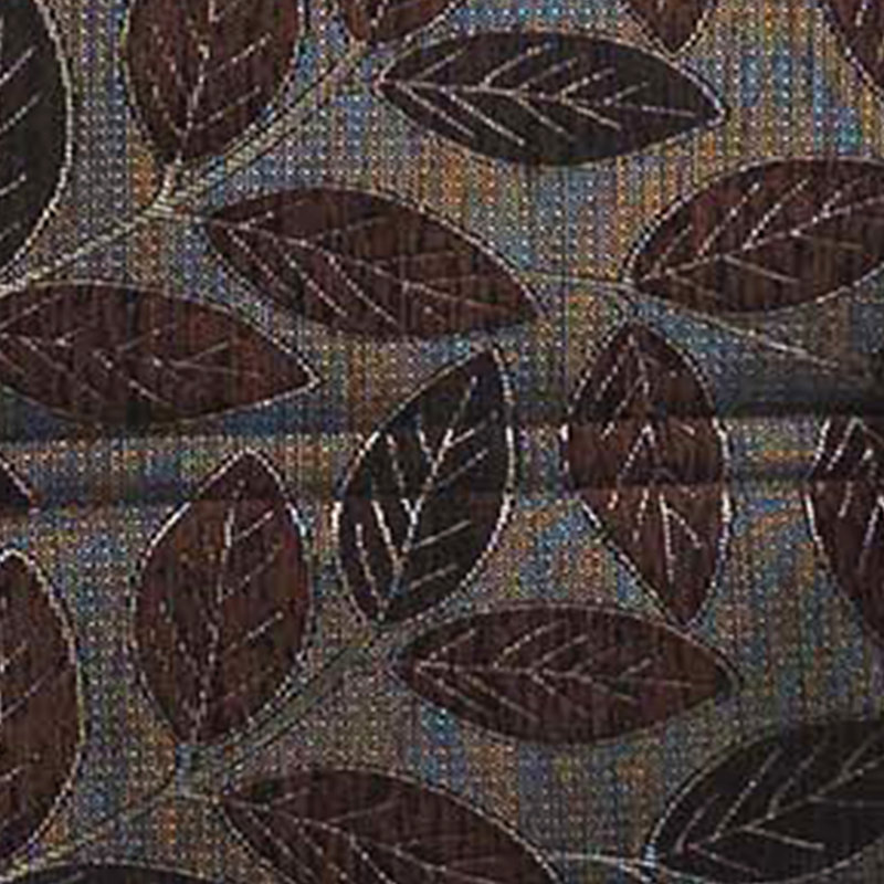 Causeuse convertible rembourrée avec rangement, chenille, Marron foncé