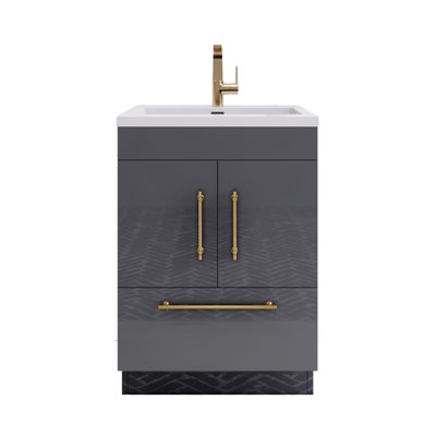 Meuble-lavabo simple Spring
