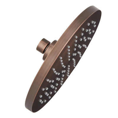 2.5 GPM 8" Wide Modern Round Rain Shower Head