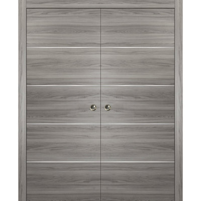 Portes coulissantes en bois massif Planum Flush