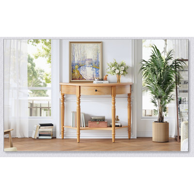 Console de style campagnard avec tiroir et tablette Farmhouse
