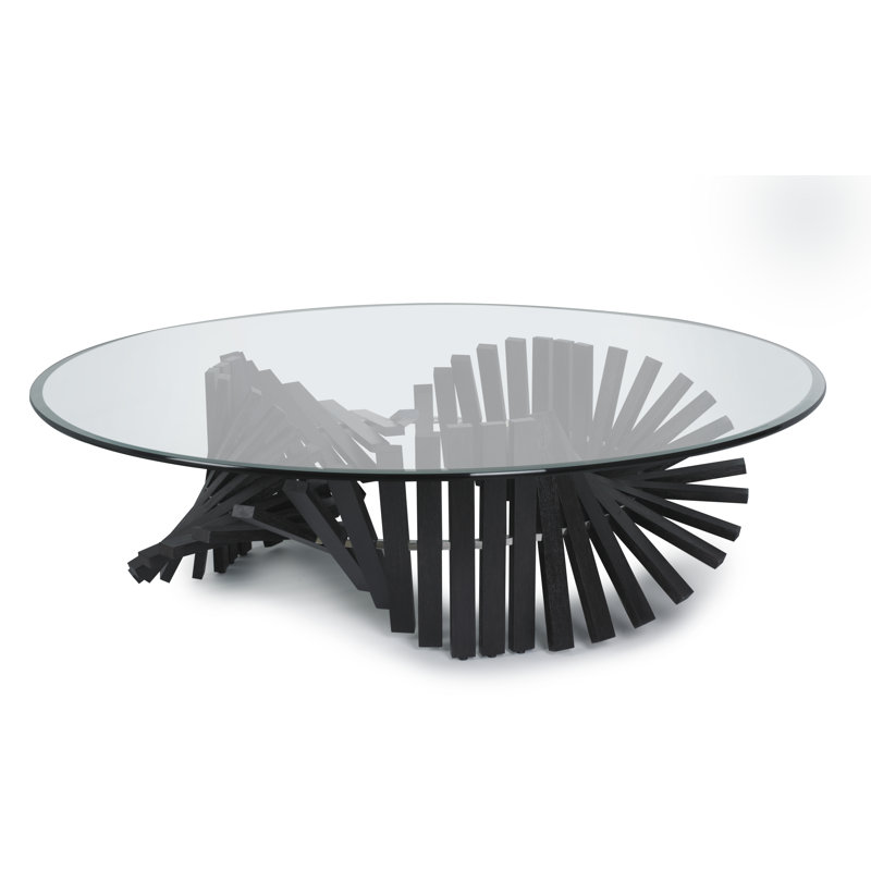 Table basse Remini, Brun foncé