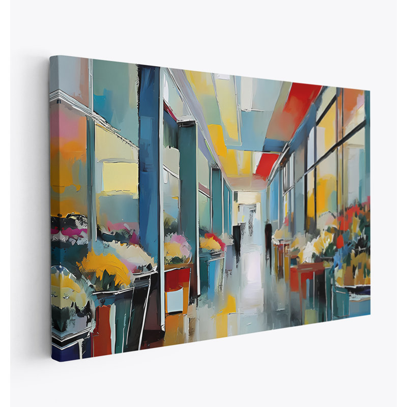 Le magasin de fleurs, H 20 po x l 30 po