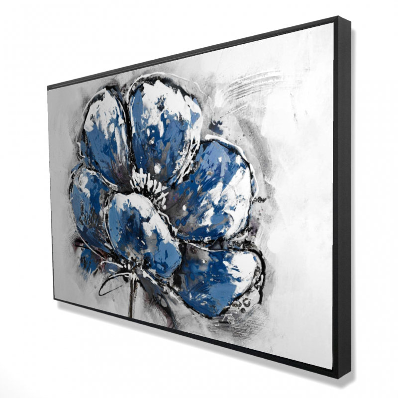 "Petite fleur" sur toile