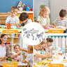 Curated visual reference: Gallery Detail: Zoomie Kids Kids Table And Chairs Height Adjustable Toddler Table