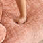 Canapé compressé courbé rose-1262262826