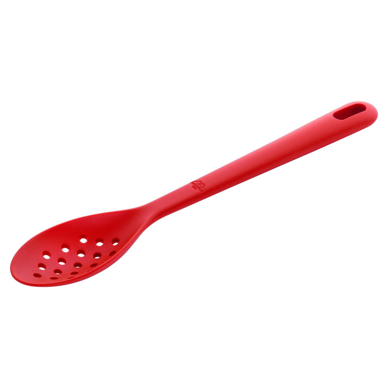 Cuillère à écumer Rosso, 31 cm, silicone, Rouge, 12 po