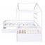 Lit plateforme House avec trois tiroirs de rangement-121082681