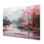 Asian Art Zen Garden VII - Reproduction d'art mural asiatique en métal