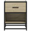 Petite armoire de chevet en bois d'ingénierie vidaXL-1709285649