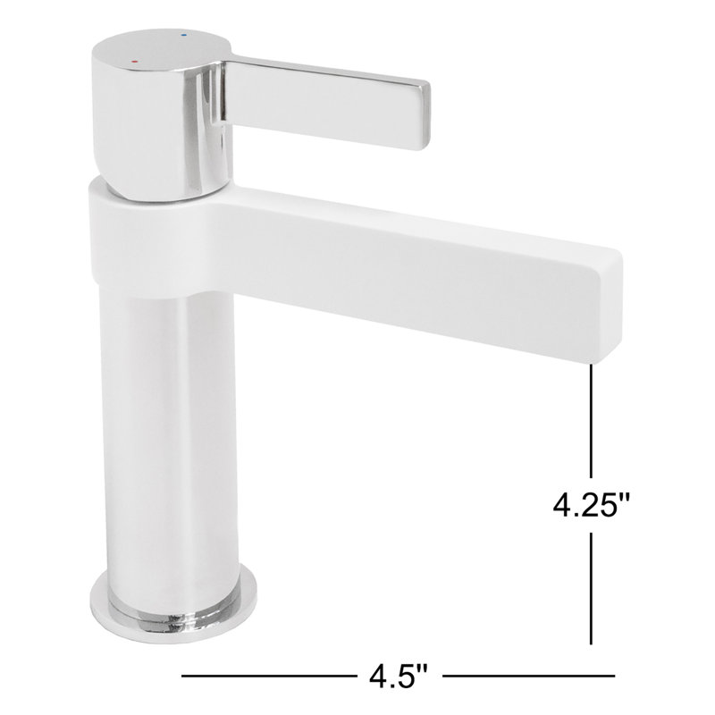 Robinet pour salle de bain à un trou Martini