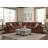 38" Upholstered Rectangular Ottoman - Cigar Fog