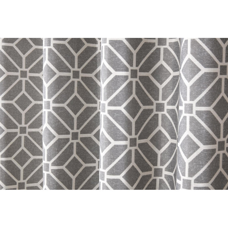 Tamia Semi Sheer Curtain, 117 W x 137 D cm