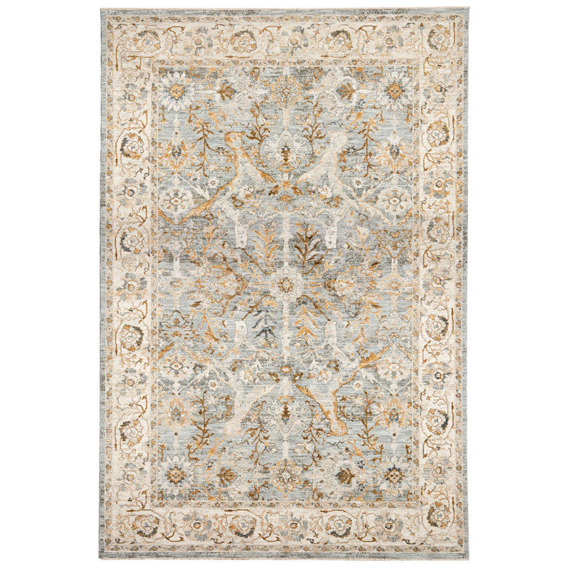 Rosegunde Kashan Area Rug, Runner 2'6" x 7'5"