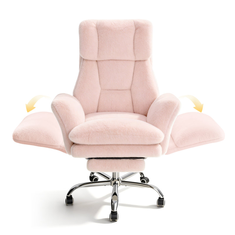 Desk Office Chair, Big and Tall Ergonomic Office Chair, 200KG Adjustable High Back Computer Chair,Executive Swivel Chair with Footrest and Lumbar Support