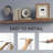 Greer Floating Shelf in Melamine x2, Light Brown-129757884