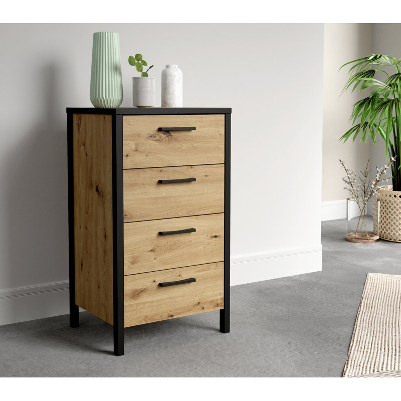 Adysen 4 - Drawer Rectangle Accent Chest