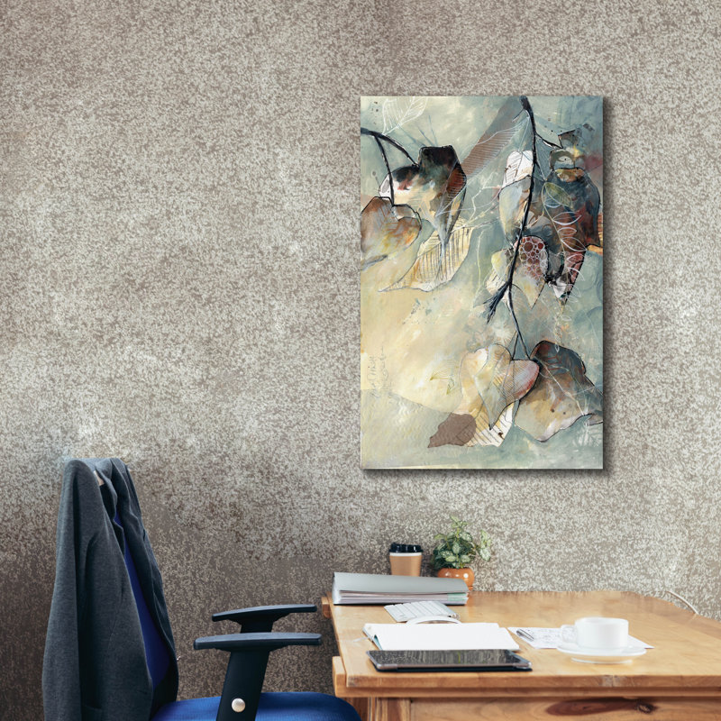«Epic Graffiti» «Time To Think» par Carla Jennings, art mural sur toile, 26 po x 40 po