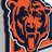 NFL Chicago Bears Pennant Sign