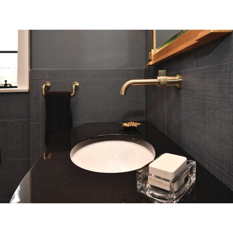 Litze® Wall Mount Bathroom Faucet, 1.5, Luxe Gold