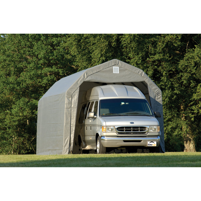 Garage de 12 x 20 pi ShelterCoat, Gris, H 108 po