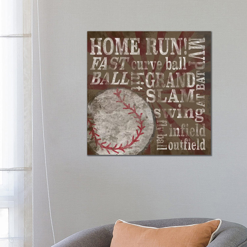 All Star Sports III 1 Piece Wrapped Canvas Wall Art, 66.04 cm H x 66.04 cm W x 3.175 cm D