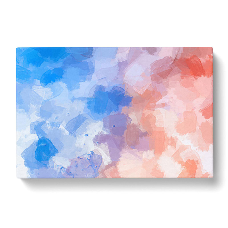 Taking Chances in Abstract - Wall Art, 35cm H x 50cm W x 3cm D, Wrapped Canvas