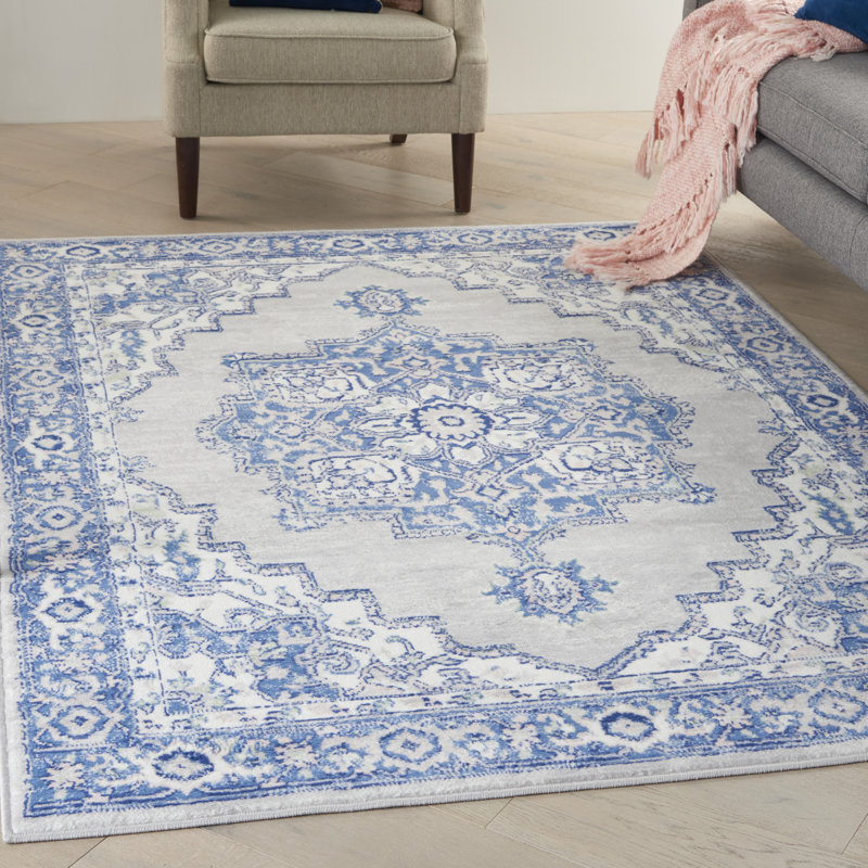 Oriental Indoor Rug, Rectangle 6' x 9'