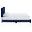 Celine Channel Tufted Performance Velvet Platform Bed-1029404569-1029404565
