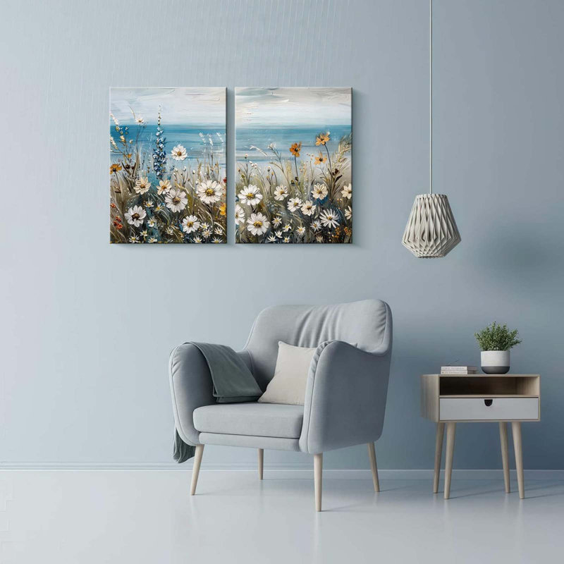 2 Piece Wrapped Canvas Print, 40 cm H x 30 cm W