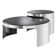 Piemonte Glass Nesting Coffee Table
