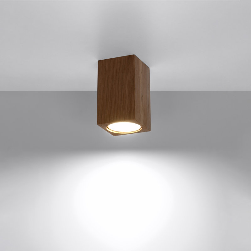 Solid Wood Flush Mount