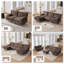 Repose-pieds modulaire rembourré surdimensionné à 8 places pour 3 personnes-826683544