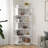 5-Tier Corner Bookshelf,L-Shaped Bookcase Freestanding Storage Shelf & Display Stand For Living Room, Office, Bedroom-465351092
