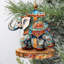 Ornement en bois «Carousel Elephant» par G. Debrekht