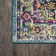 Eugena Geometric Medallion Blue/Multi Rug