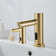 Solo Brushed Gold Commercial Automatic Dual Touchless Sensor Faucet – Elegant, Hygienic, and Efficient
